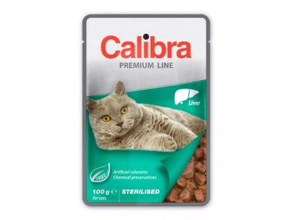 calibra cat sterilised liver