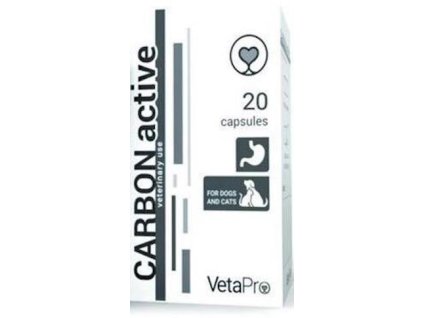 VetaPro CarbonActive 20 kapsul