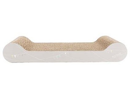 Junior scratching cardboard, 38 × 6 × 18 cm, light grey