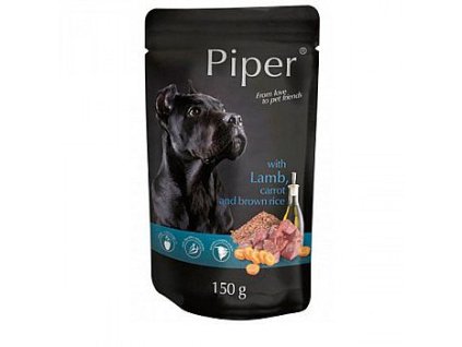 PIPER kapsička 150g - s jahňacím, mrkvou a ryžou