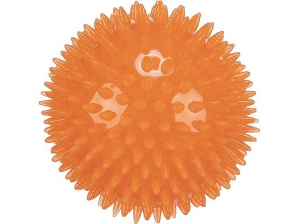 Hedgehog ball, soundless, TPR, ø 8 cm