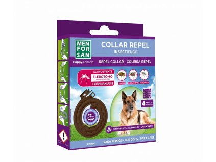 Antiparazitný obojok pre psov- na prírodnej báze