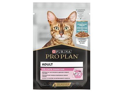 50930 50930 pro plan cat delicate morske ryby v stave kapsicka 85g