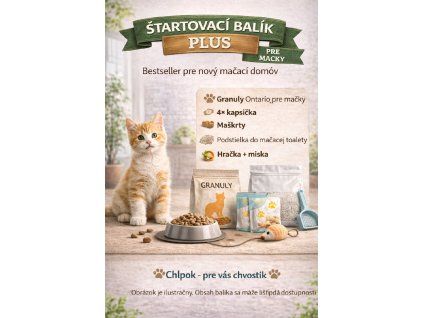 51140 chlpok startovaci balik pre macku plus