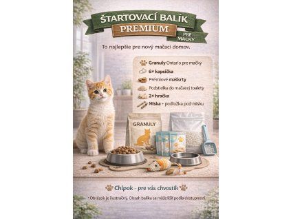 51143 1 chlpok startovaci balik pre macku premium