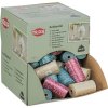 Dog poo bags, 20 bags/roll, sorted