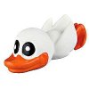 Duck, latex/polyester fleece, 13 cm