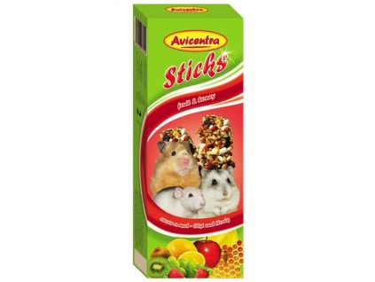 1632 avicentra tycinky maly hlodavec ovocna 2ks