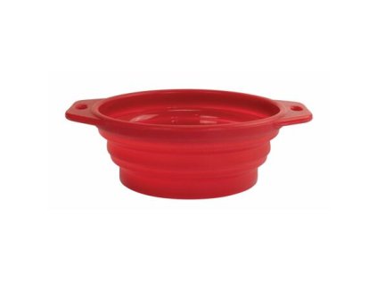 Cestovní skládací miska ze silnostěného silikonu 0.25l/11cm HipHop