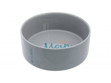 BE NORDIC keramická miska Moin, 0.3 l/Ø 12 cm, šedá