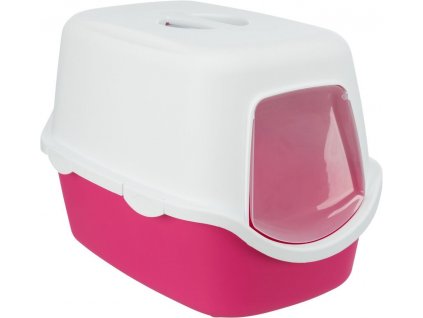 WC VICO kryté s dvířky, bez filtru 56 x 40 x 40 cm, růžová/bílá