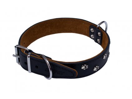 kozeny obojek zdobeny druky bonny 1