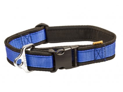 popruhovy obojek jednobarevny 40mm 2