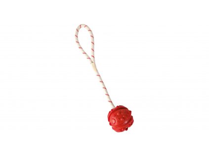 Trixie plovoucí vrhací míč na šňůře 7cm/35cm