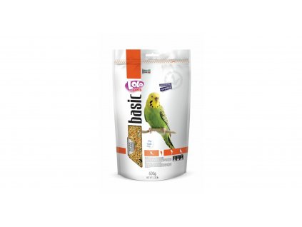LOLO Basic kompletní krmivo pro andulky 600g Doypack