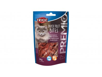 Trixie premio DUCK filet bites - kousky kachních prsíček 50g