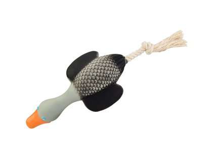 HipHop Divoká husa na bavlněném laně se zvukem 24/37cm latex