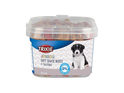 Trixie JUNIOR Soft Snack Bones kostičky s vápníkem 140g