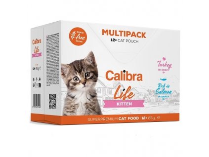 Calibra Cat Life kapsa Kitten Multipack 12x85g
