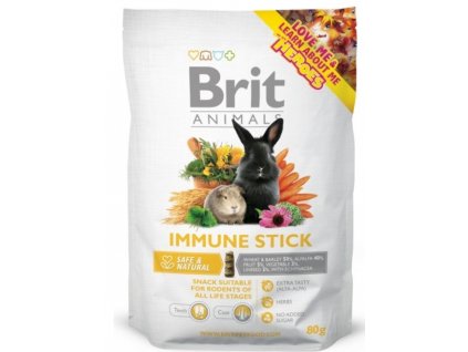 2757 brit animals immune stick for rodents 80g