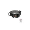Trixie obojek SOFTLINE ELEGANCE extraširoký M-L 40-55cm/38mm černá/grafit