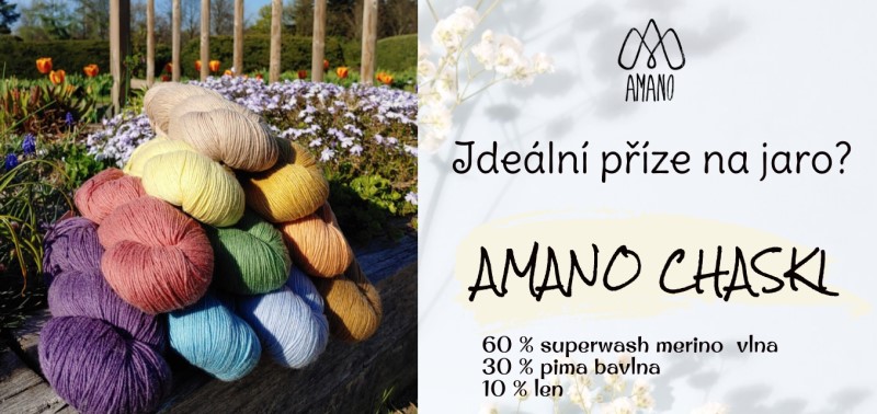 Jarní příze nejen v akci