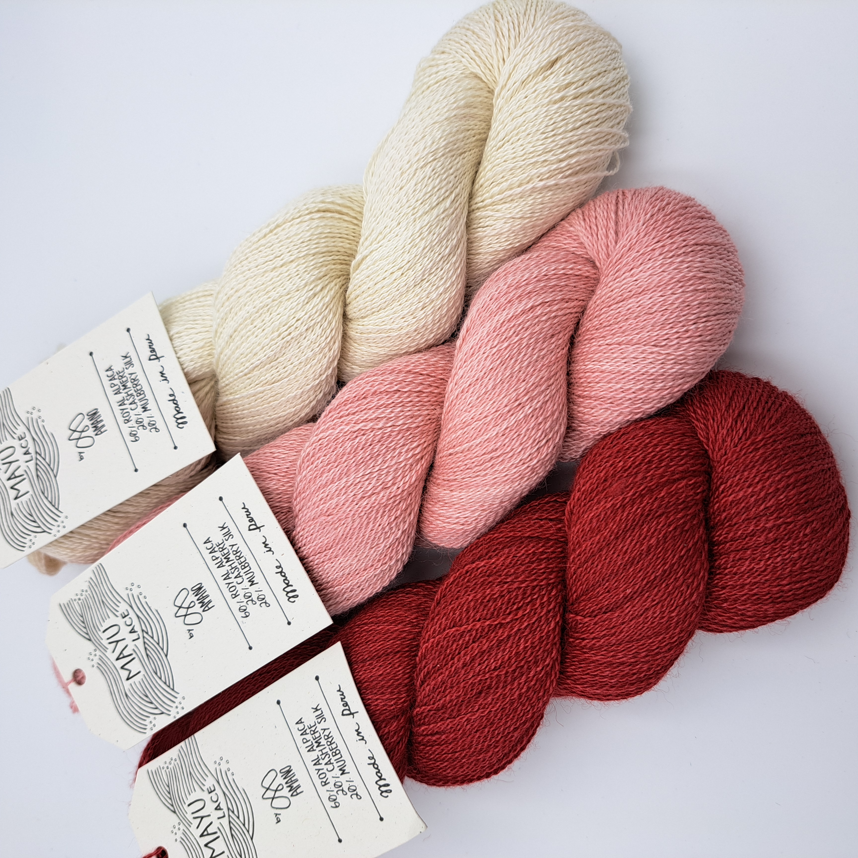 pletací příze AMANO Mayu Lace - www.chlupatalama.cz