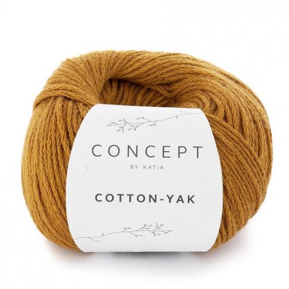 www.chlupatalama.cz-yarn wool cottonyak knit cotton wool yak ochre all katia 106 fhd