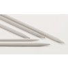 www.chlupatalama.cz-DROPS Basic ponožkové jehlice, délka 20 cm, materiál hliník.