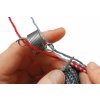 280 7 addiStrike Fingerring mehrfarbig stricken multicolour chlupata lama