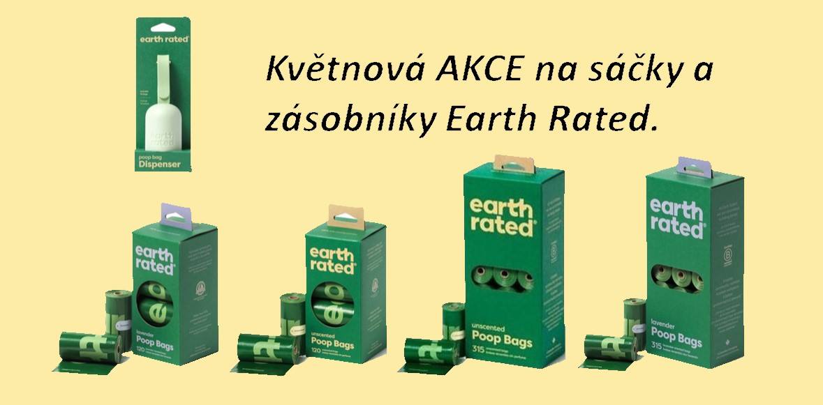 Květnová akce na sáčky Earth Rated