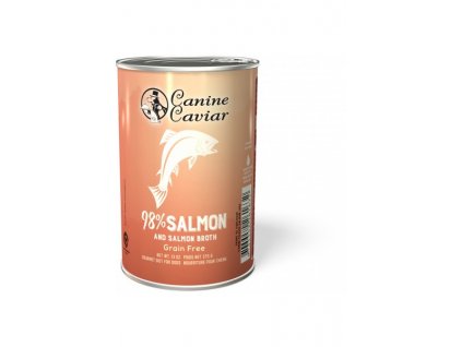 Canine Caviar konzerva pro psy Losos
