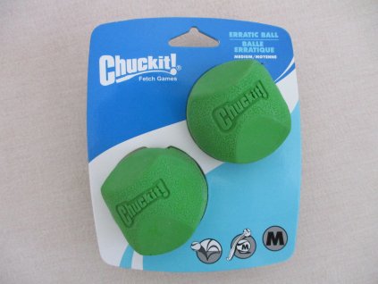 Míčky Erratic Medium 6,5 cm 2 na kartě