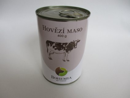 BOHEMIA Hovězí maso ve vlastní šťávě 400 g