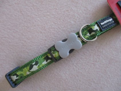 Obojek RD 15 mm x 24 37 cm Camouflage Green