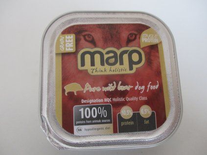 Marp Wild Boar vanička pro psy s divočákem 100g