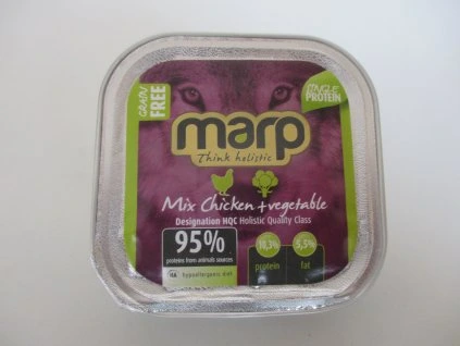 Marp Mix vanička pro psy kuře+zelenina 100 g