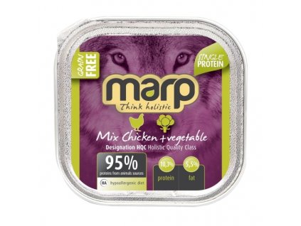 Marp Mix vanička pro psy kuře+zelenina