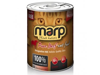 Marp Beef konzerva pro kočky s hovězím 400 g