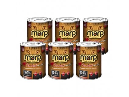 Produkt Marp Beef konzerva pro kočky s hovězím