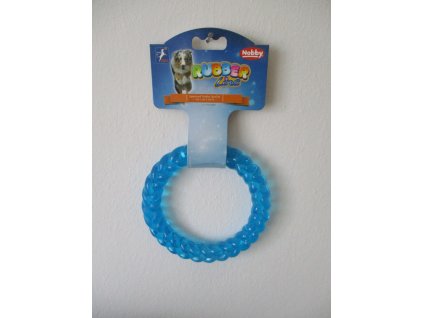 Nobby TRP Ring hračka aportovací kruh 14,5cm modrá