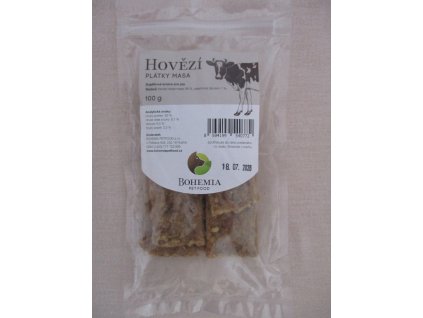 BOHEMIA Hovězí plátky 100g