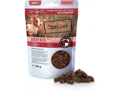 Chewies Lucky Bits S koňským masem 100 g