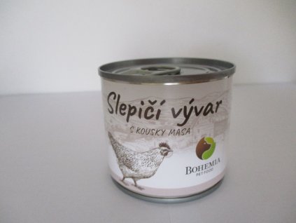 BOHEMIA Slepičí vývar s kousky masa 140 ml