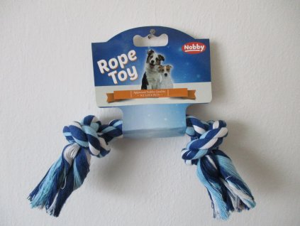 Nobby hračka uzel pro psy 26 cm 90 g modrá