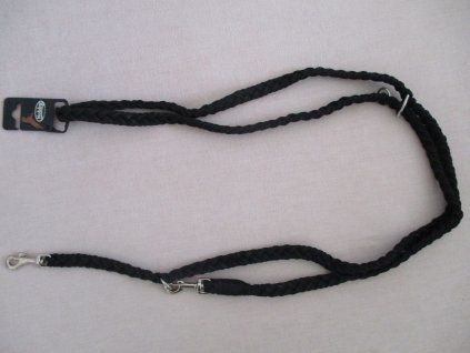 Nobby pletené vodítko S M 200cm 16mm černá
