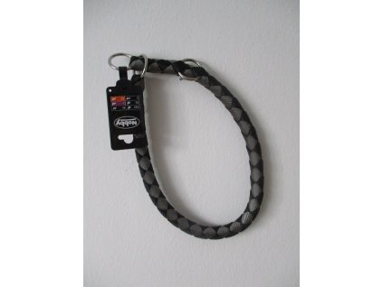 Nobby CORDA polostahovací kulatý obojek L-XL černá