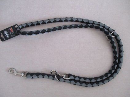 Nobby CORDA kulaté přepínací vodítko L XL 200 cm18mm černá