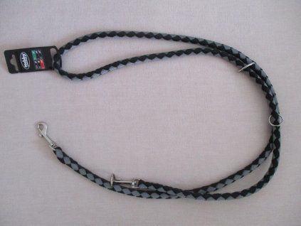 Nobby CORDA kulaté přepínací vodítko S M 200 cm12mm černá