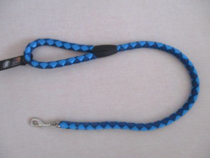 Nobby CORDA kulaté vodítko L XL 100cm18mm modrá